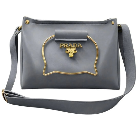 Gray Elegant Cat Handle Handbag for Girls & Ladies